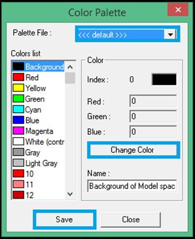 How to change background color of drawing editor from White to Black in ...